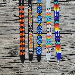 Loom Beaded Lanyard, Handmade lanyard