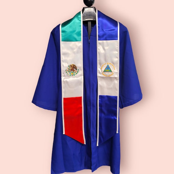 First Generation Mexican Themed Stole Graduation Dress Graduation Kente Kente Graduation Stole, First Generation Sash, Class