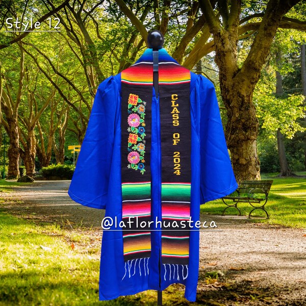 Graduation Mexican Sash Stole Class 2024 Etsy