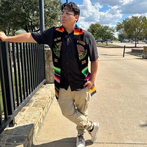 Mexican Sarape Stole, Mexican Graduation Stole, Escudo stole, Sarape Stole, Class of 2025 Stole, Estola de Graduacion