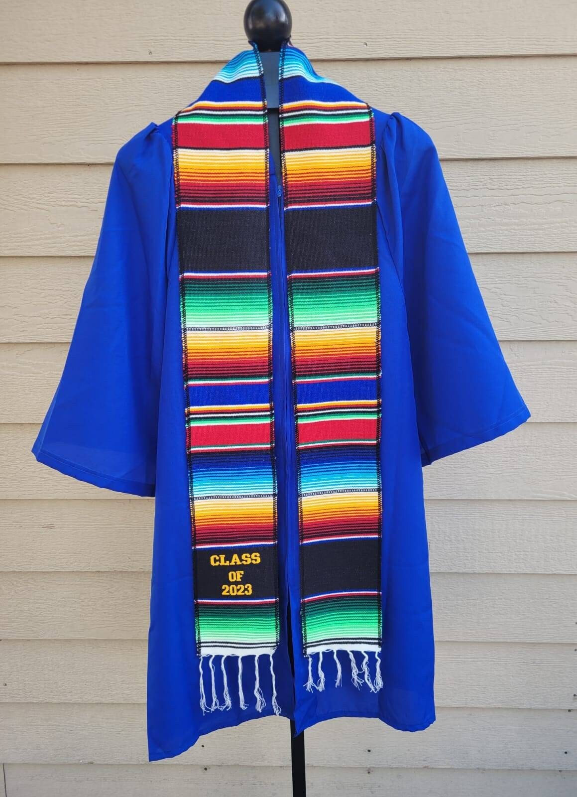 Mexican Sarape Stole Mexican Graduation Stole Class of 2023 - Etsy