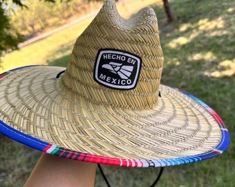 Strohhut, mexikanischer Sombrero, Sombrero de Paja, Sombrero, Strandhut, Boho-Hüte, mexikanischer Hut