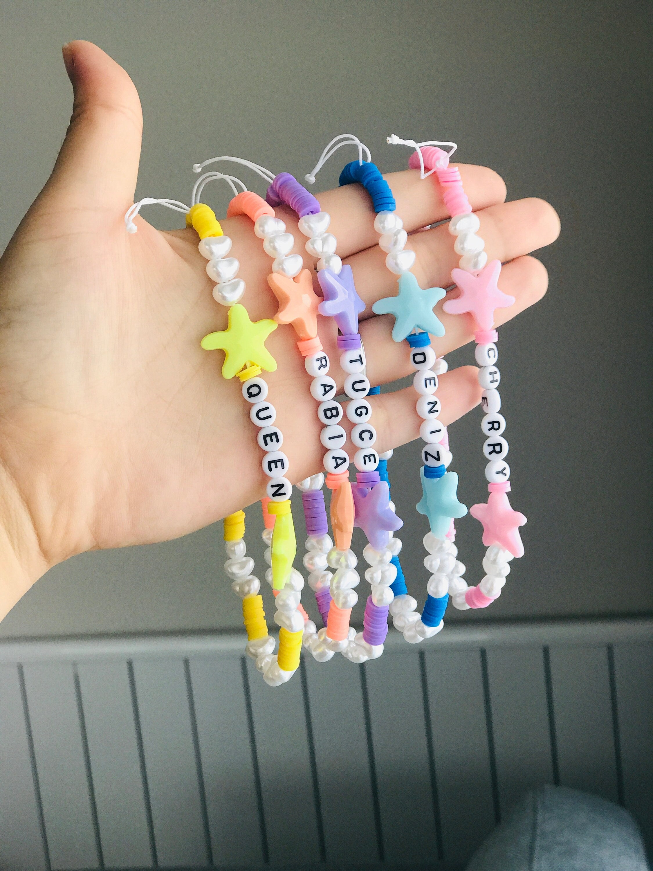 Personalized Pearl Phone Charm Phone Lanyard Phone Strap Etsy