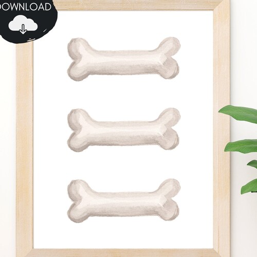 Bow Tie Puppy Prints Dog Nursery Decor Puppy Nursery Art Etsy