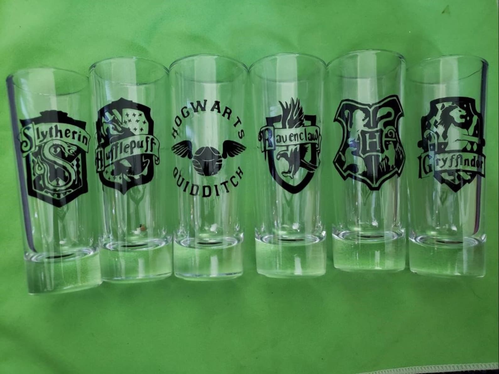 Set of 6 Harry Potter 2oz Shot glasses Etsy