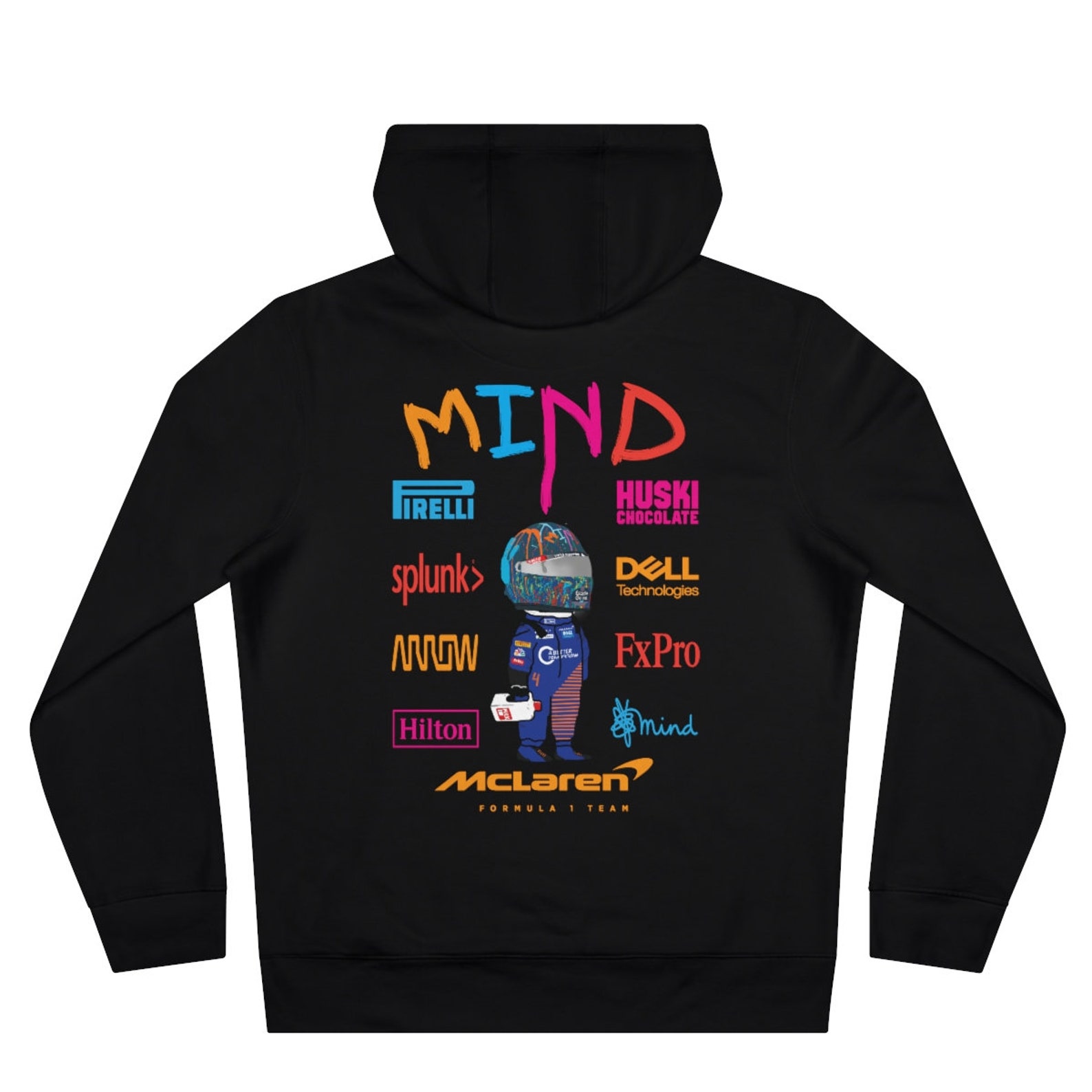 Lando Norris McLaren Mind Hoodie Etsy