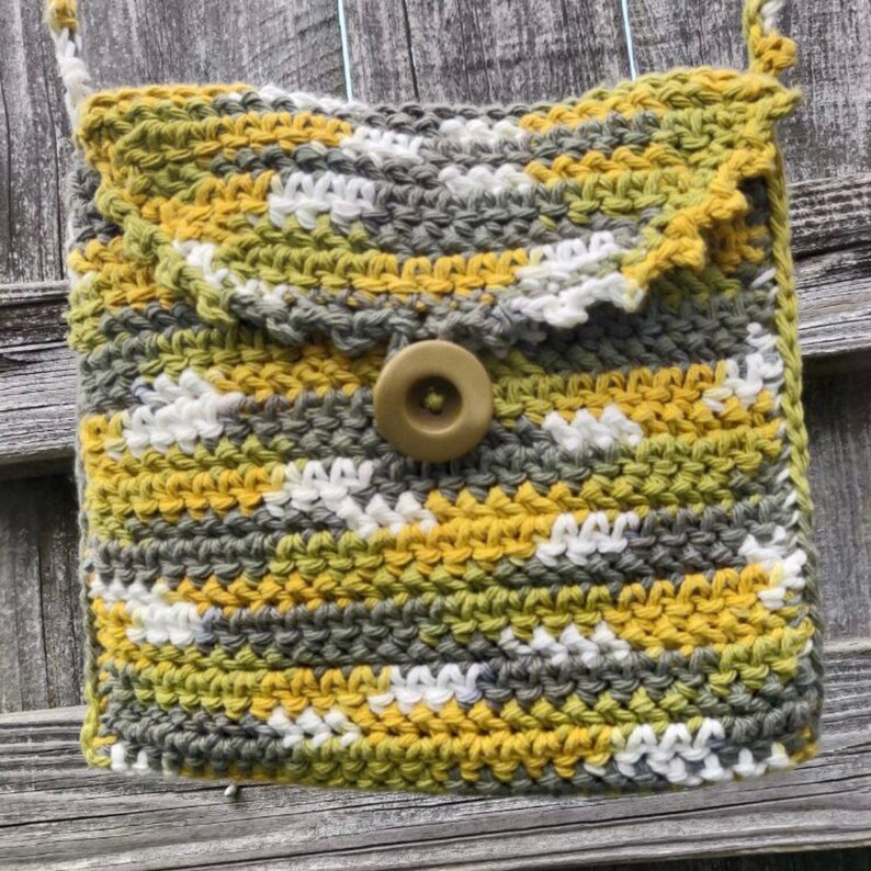 Small Purse Crochet Pattern // Crochet Purse for Girls // Etsy