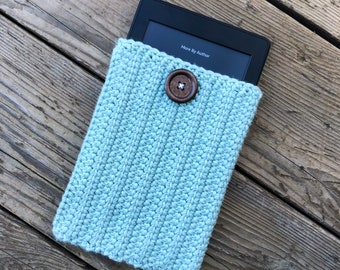 Kindle Sleeve Crochet Pattern // Kindle Paperwhite Cover Crochet Pattern //  eReader Cover Crochet Pattern