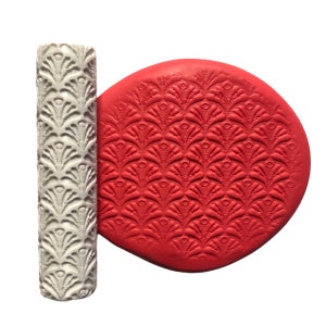 Peacock Texture | Pottery | Pastry | Embossing | Debossing | Rolling Pin Roller