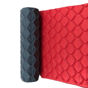 Dragon Scale Texture | Pottery | Pastry | Embossing | Debossing | Rolling Pin Roller