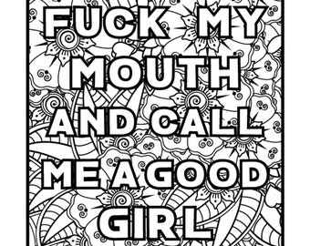 Download Dirty Coloring Book Etsy