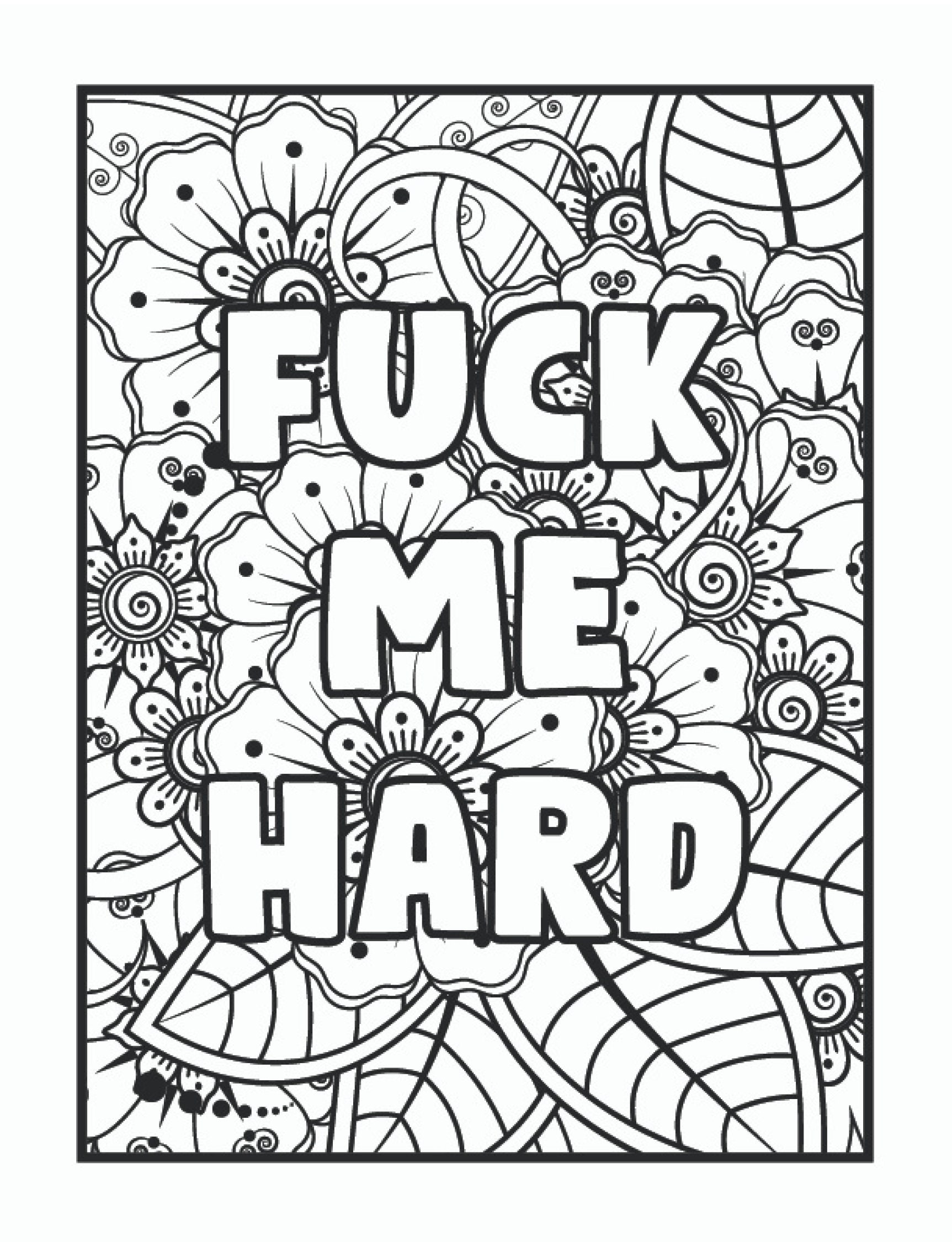 Printable Dirty Coloring Book