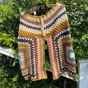 Eva’s Bohemian Crochet Shorts