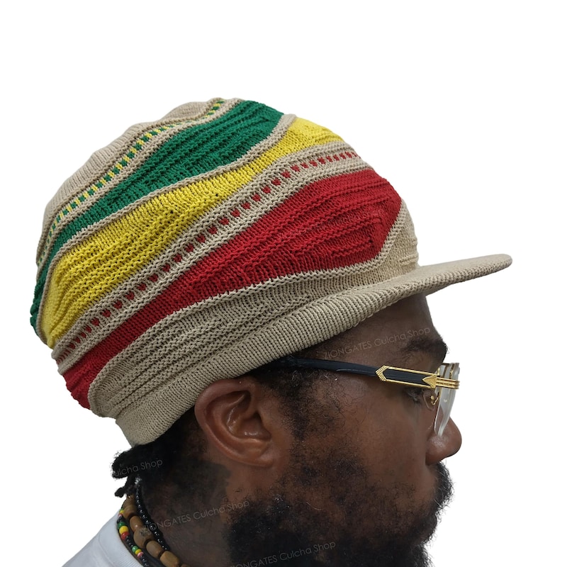 Red Rasta Hat Rasta Cap - Etsy