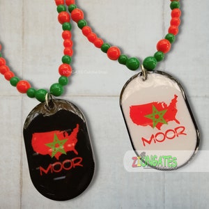 Moorish beaded necklaces - Moorish American