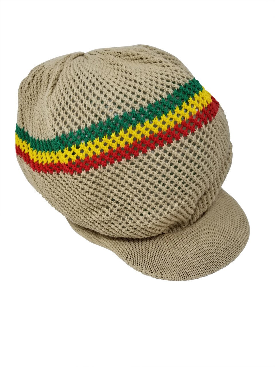Large BEIGE MESH Rasta Hats - RH035-1 - Etsy