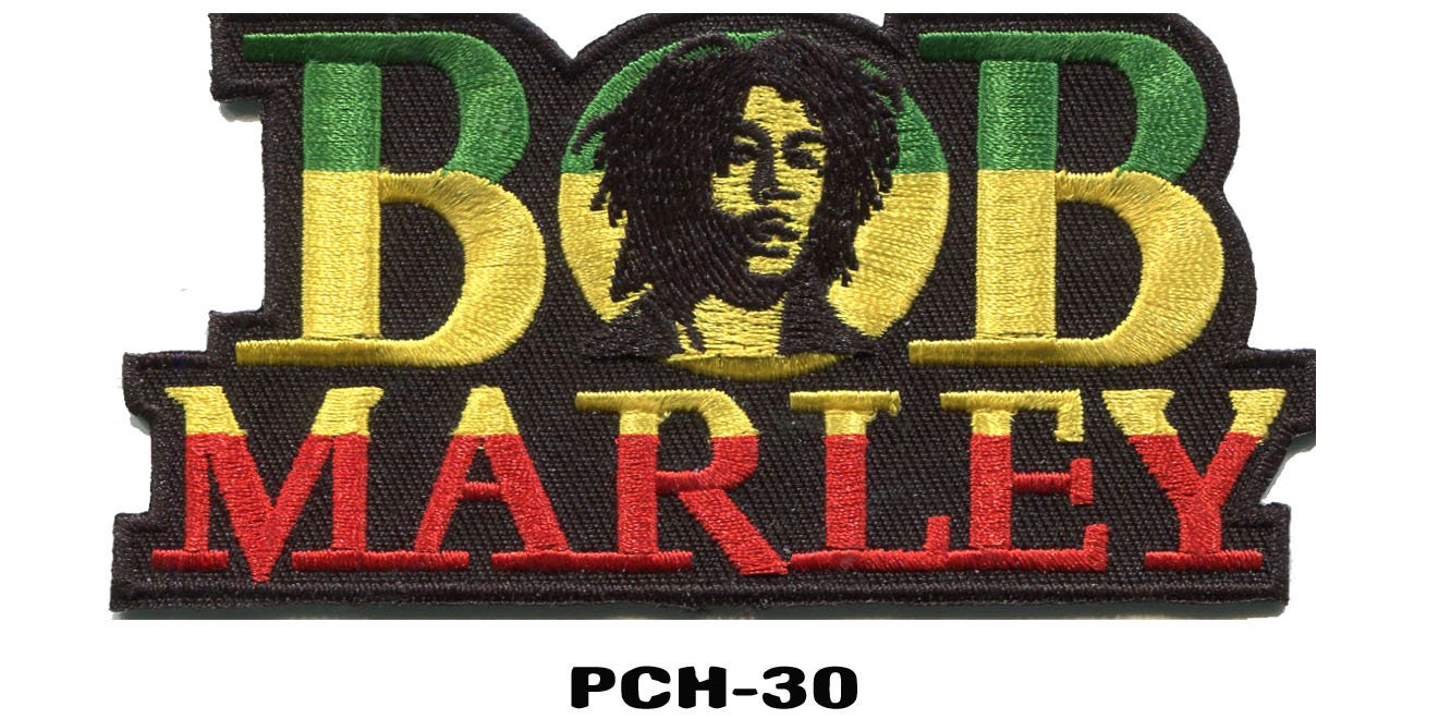Parches termoadhesivos Bob Marley Reggae Rasta -  España