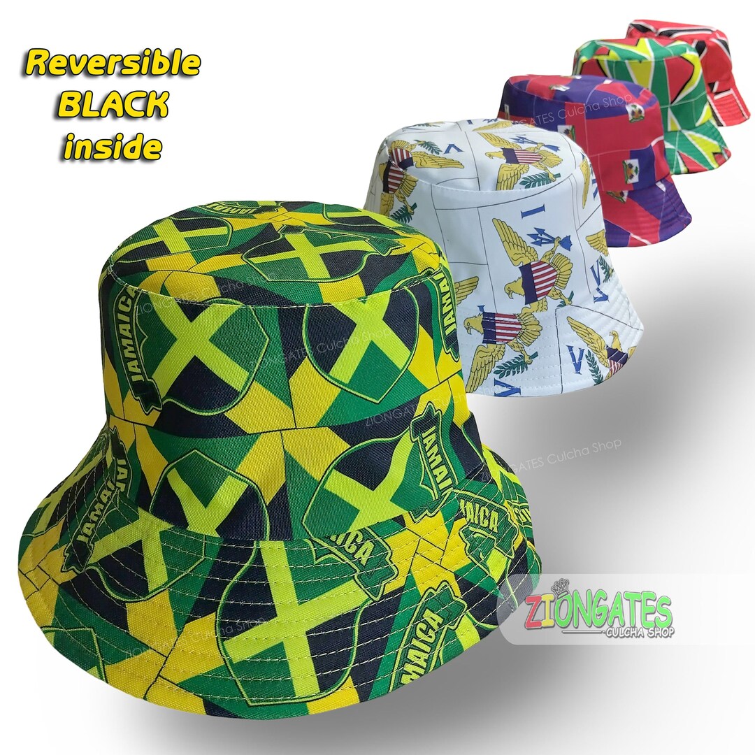 Cappello A Secchiello Reversibile Bandiera Guyana – Unisex Adolescenti/adulti, Fantastico