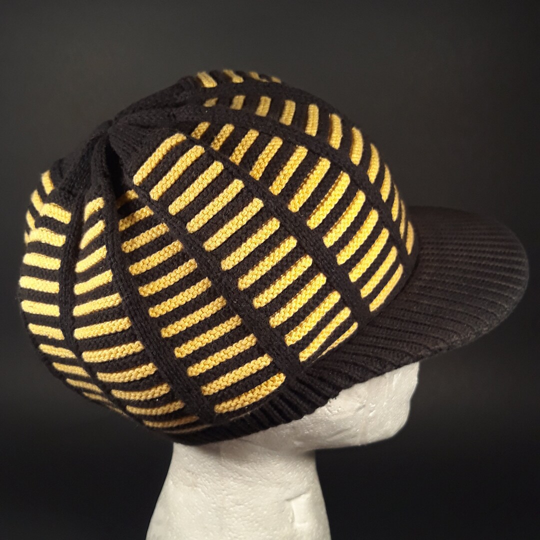 RH039-1BY Small Black Yellow Rasta Dreadlocks Cap - Etsy
