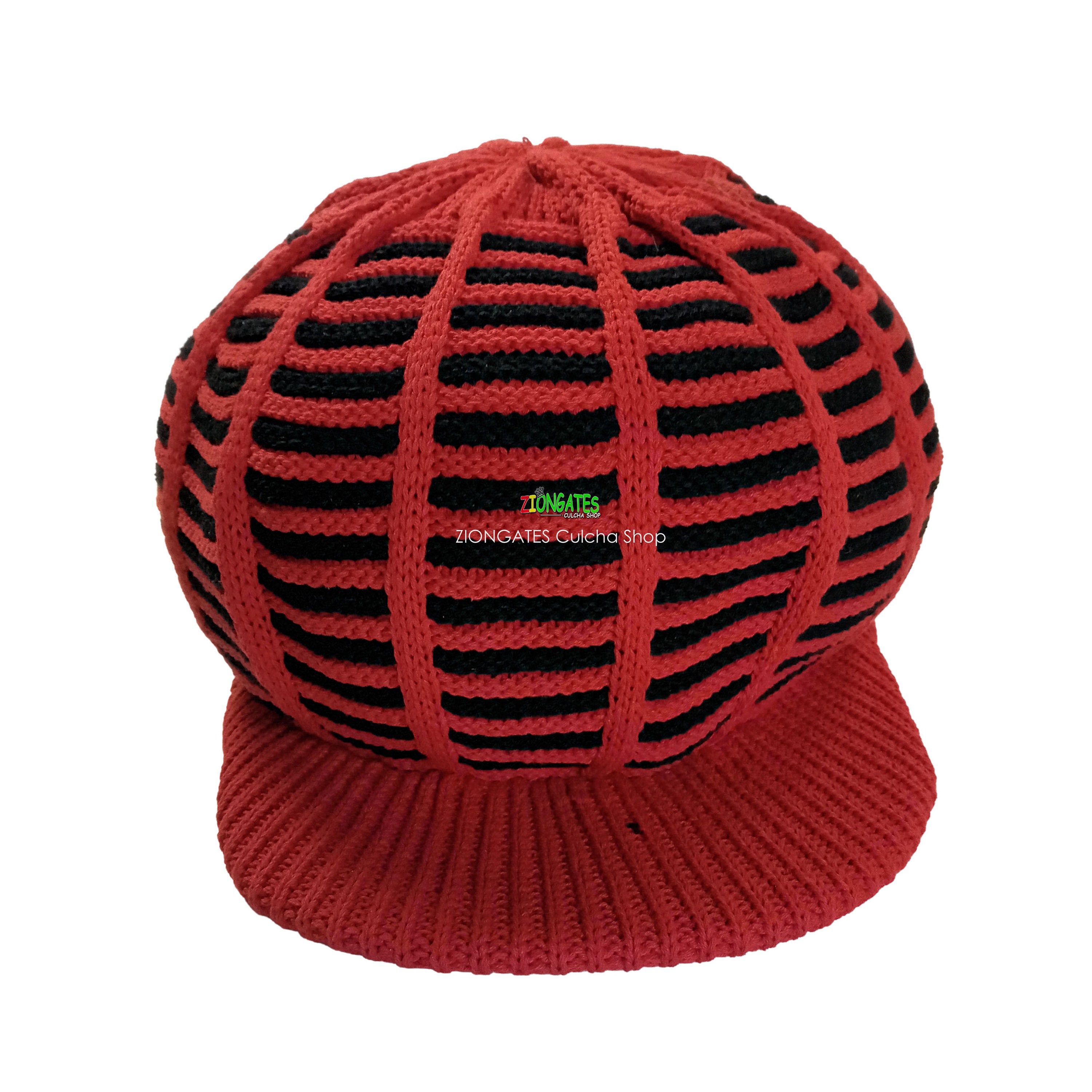 Red Rasta Hat Small BLACK RED Rasta Hat Tam Crown Dread Cap - Etsy