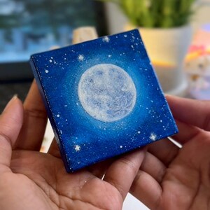 Moon | Magnetic Canvas | Mini Canvas | Moonlight