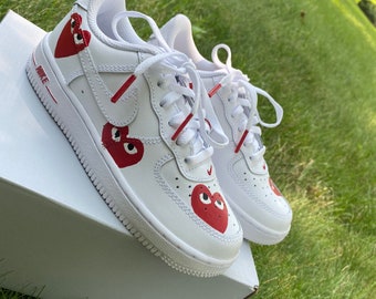 olive green comme des garcons converse