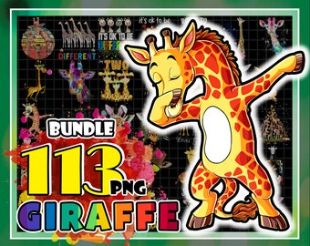 Download Watercolor Giraffe Svg Etsy