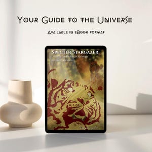 Guía celestial, espacio exterior, descarga digital instantánea, libro electrónico, astrónomo, constelación, mitología griega y romana, divertido, espiritual, bruja