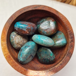 Peruvian Chrysocolla Tumble