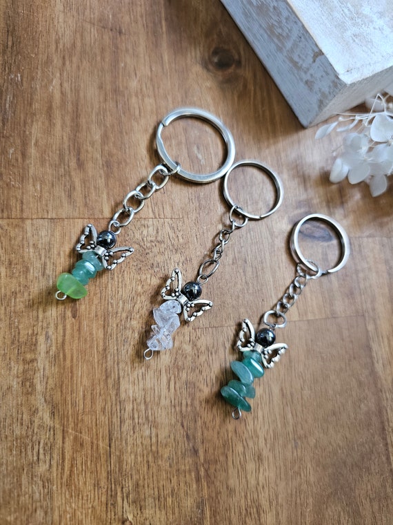 Angel keyrings crystal deals