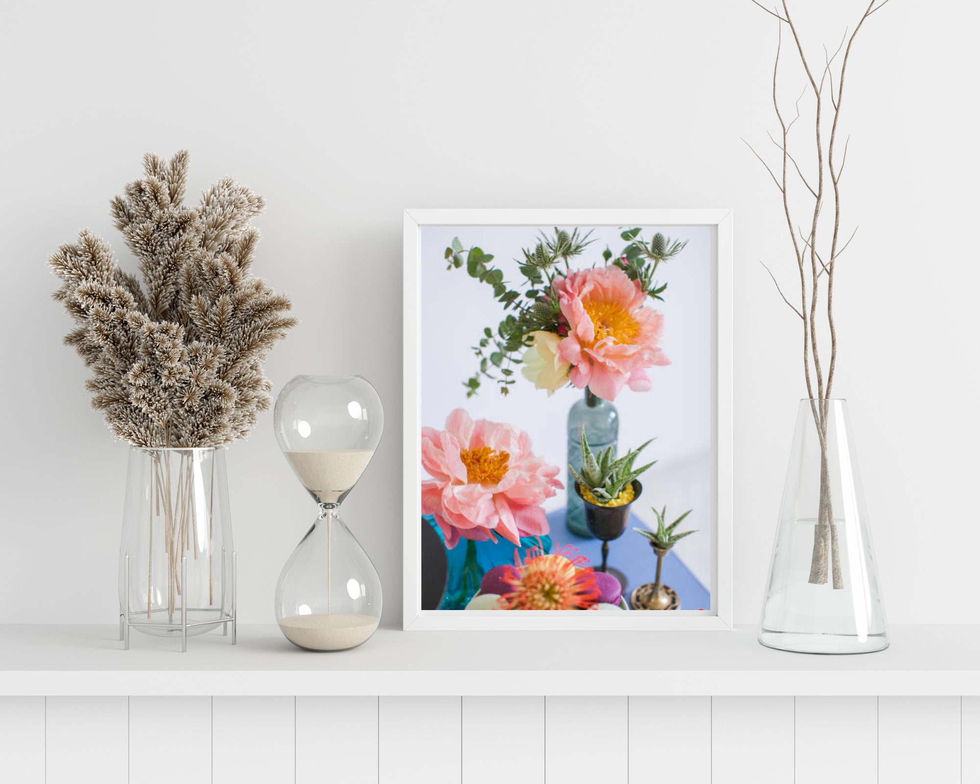 Printable Flower Vase Wall Art Digital Print Digital Download,home ...
