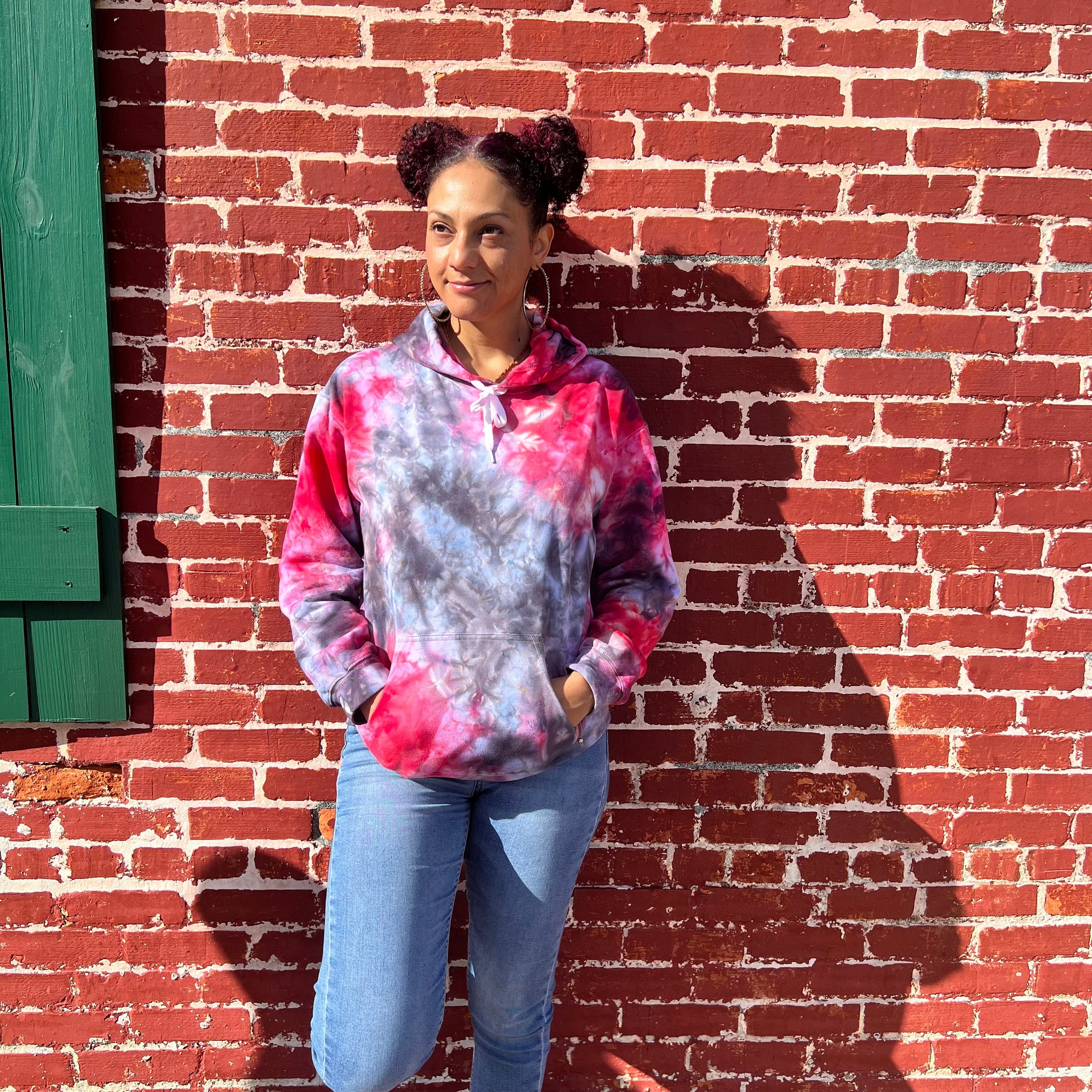 Pink Tie Dye Hoodie - Etsy