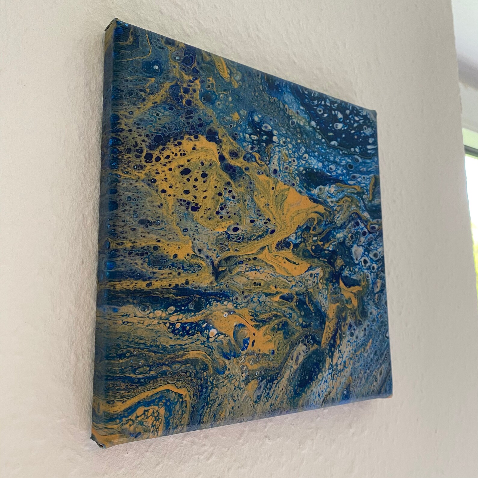 Acrylic Pouring on Canvas | Etsy