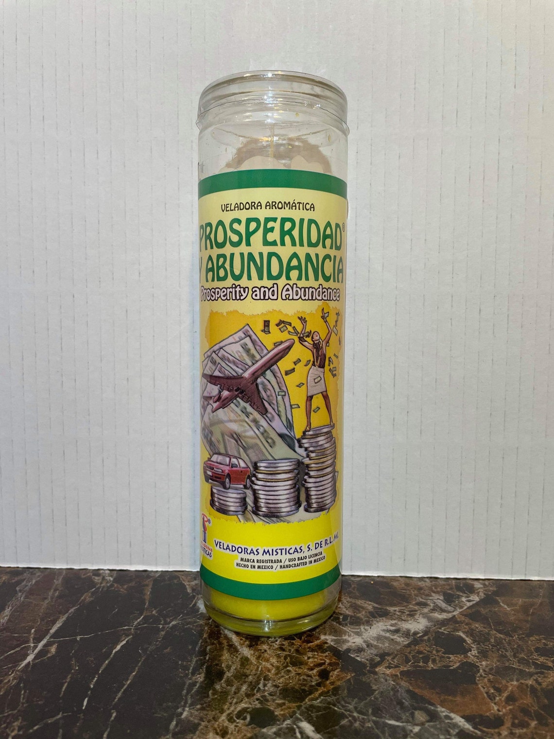 Fixed Prosperity And Abundance Candle/Prosperidad Y Abundancia Etsy