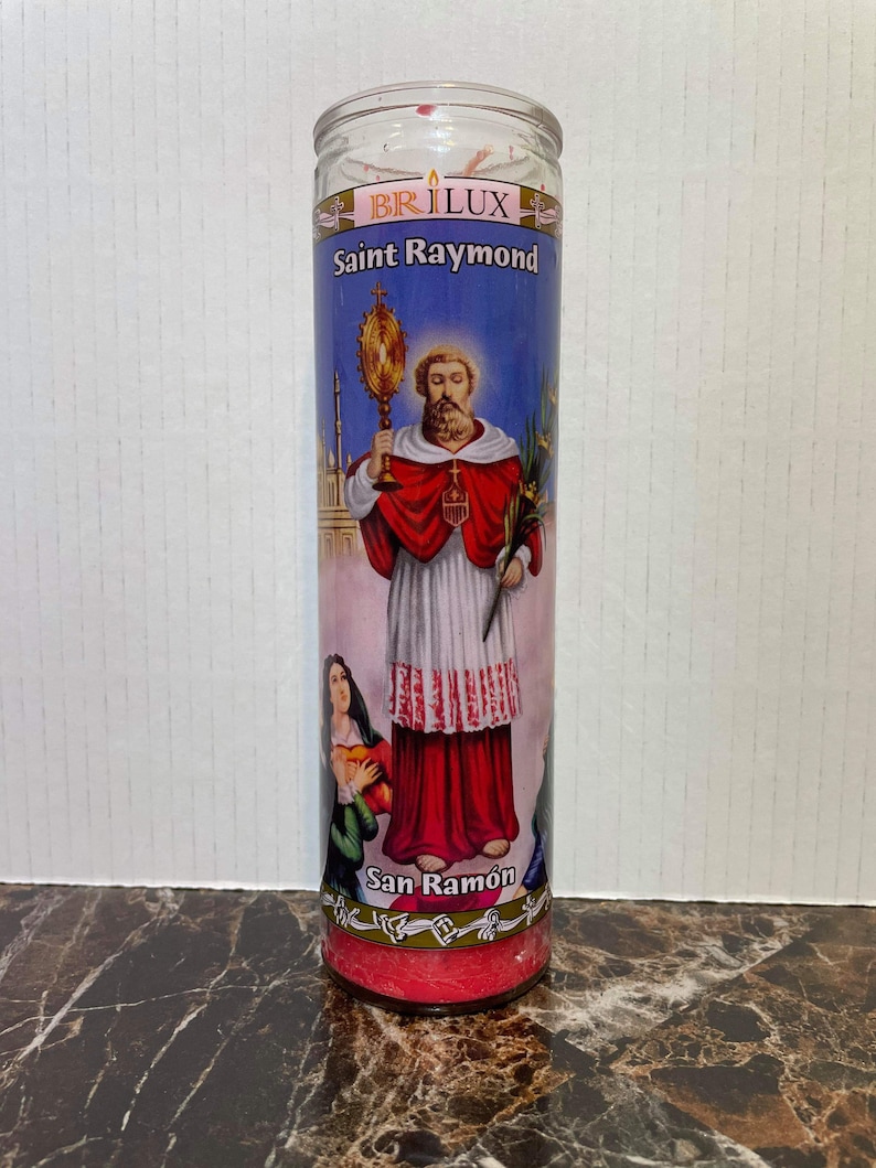 Fixed Saint Raymond Candle/san Ramon Veladora Compuesta Etsy