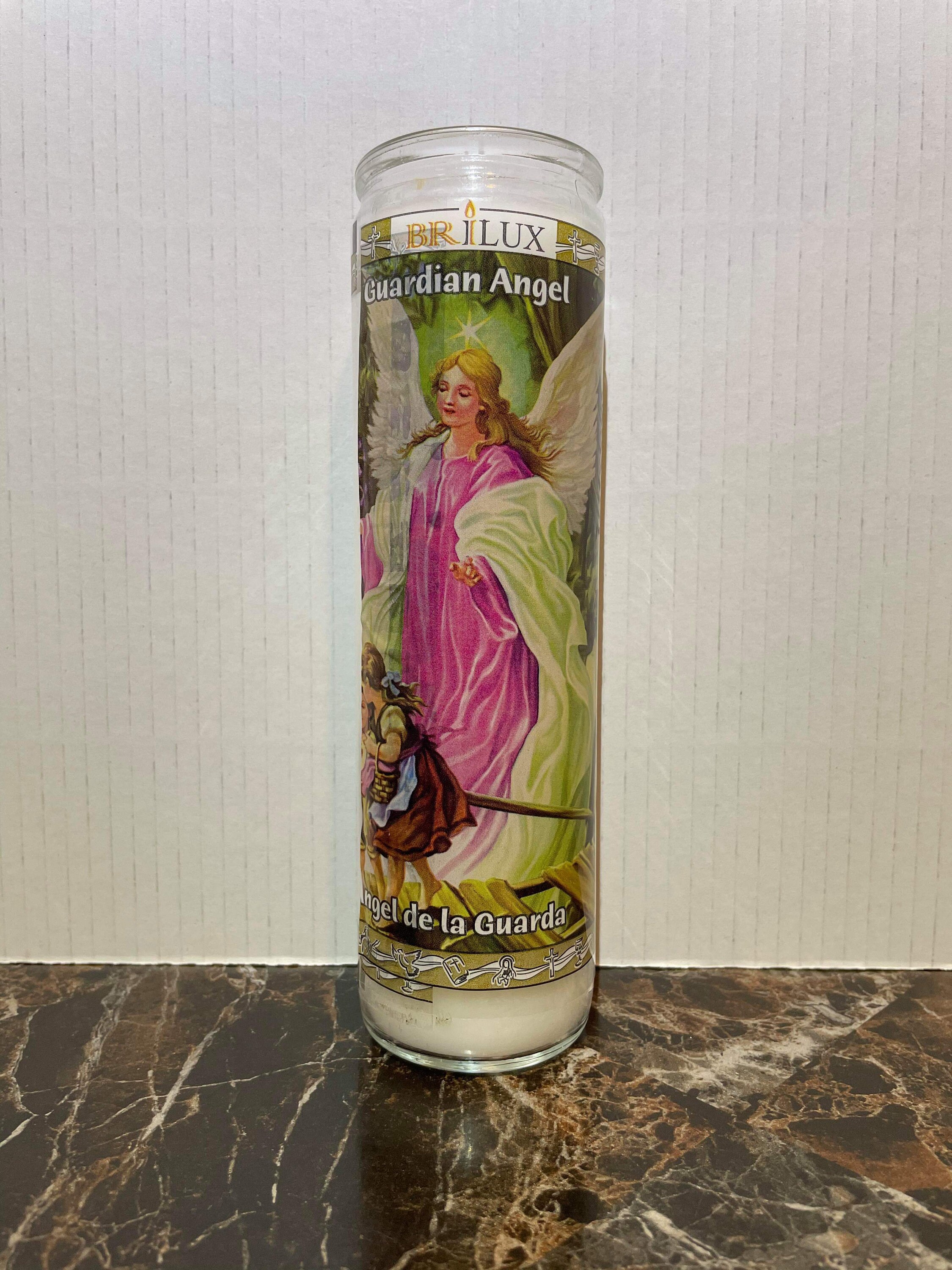 Fixed Guardian Angel Candle/Angel De La Guarda Veladora Etsy