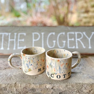 Personalised Mug | Handmade | Ceramic | Custom | Stoneware