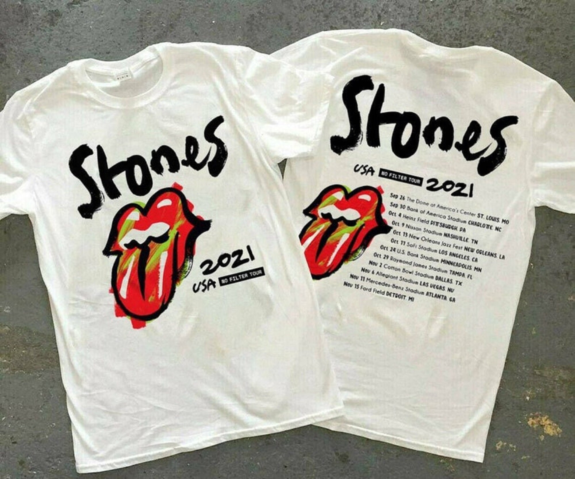 rolling stones tour 2021 shirt