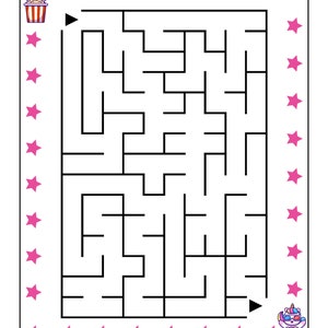 100 Unicorn Mazes for Kids | Etsy