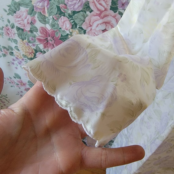 Pearled Floral Nightgown // Quilted Long Sleeve Night… Gem