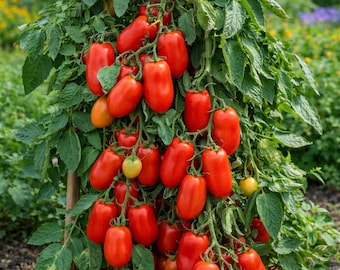 Tomate San Marzano, planta viva, maceta de 4"