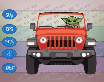 Free Free 64 Baby Yoda Jeep Svg SVG PNG EPS DXF File