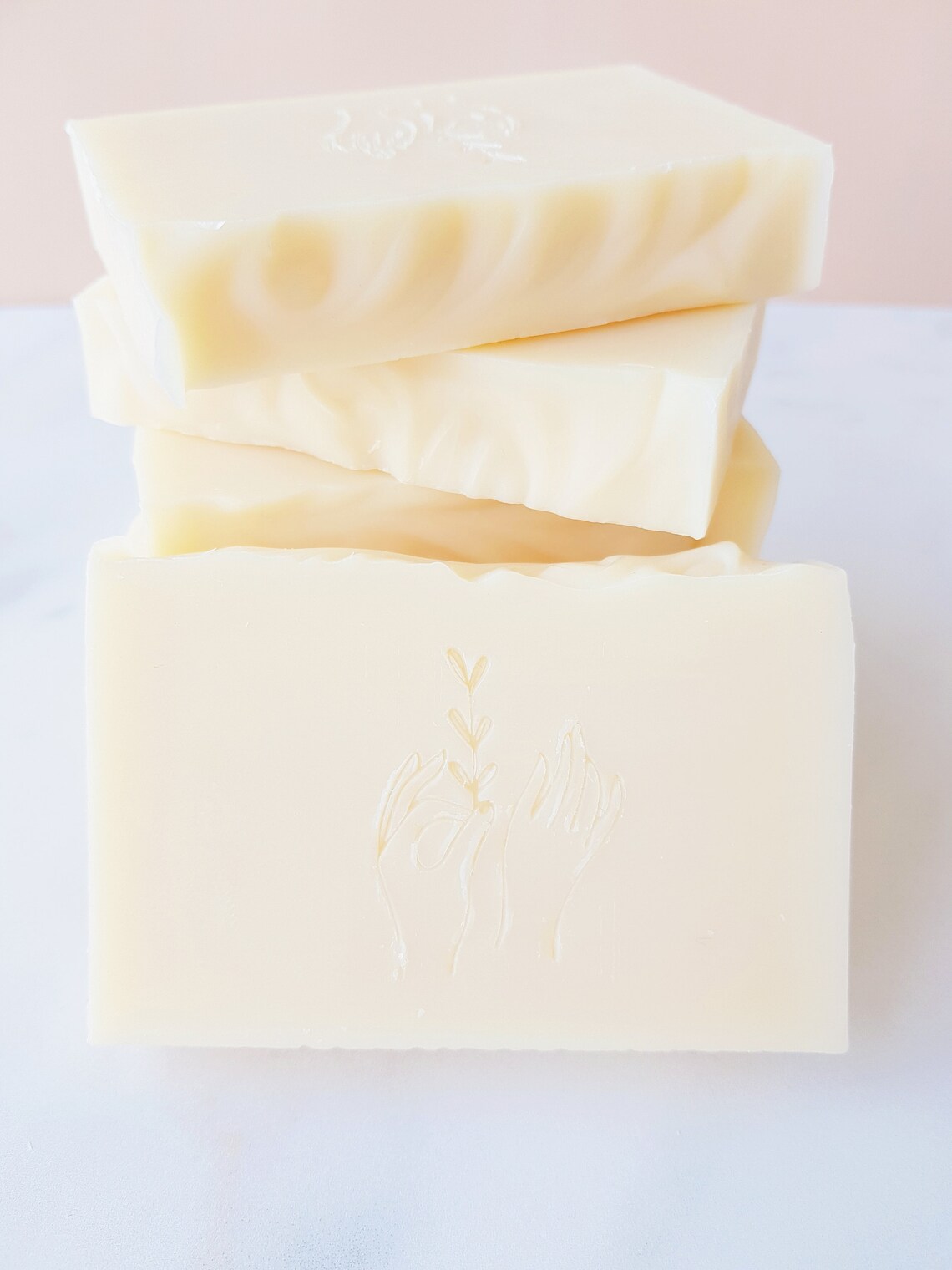 Natural Unscented Bar Soap 'Purity' Handmade Soap Etsy