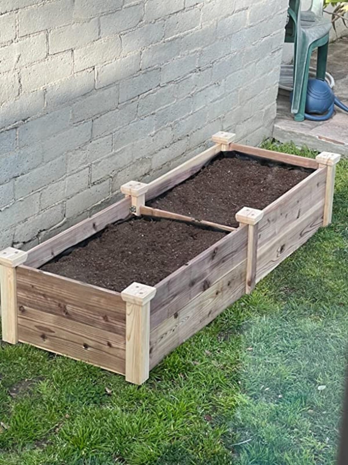 Raised Garden Bed Natural RotWood Etsy