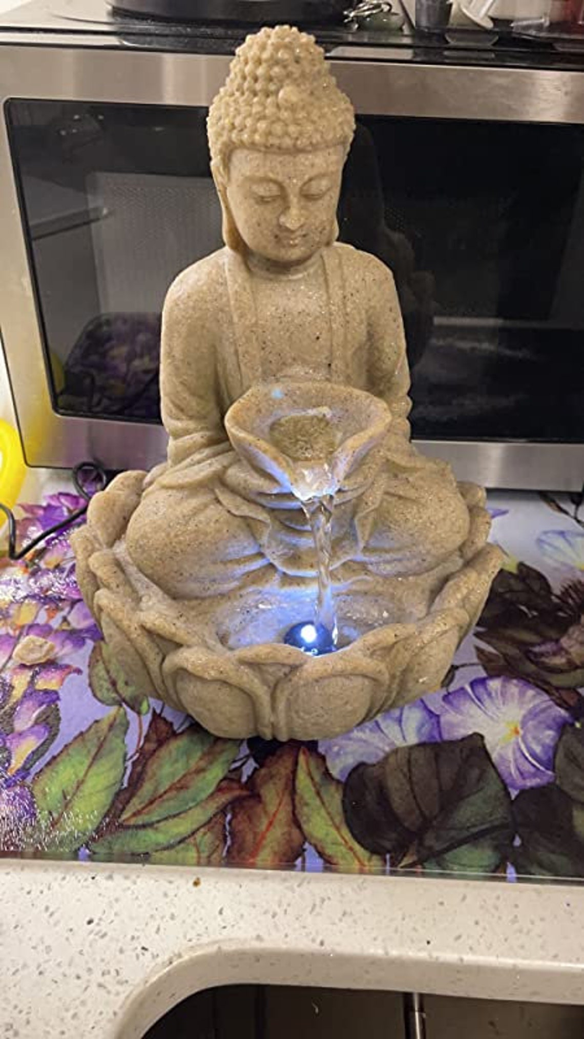 Indoor buddha fountain zen tabletop water fountain Etsy