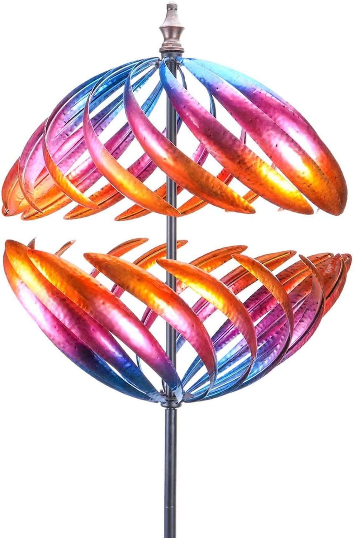 Wind Spinner 360 Degrees Double Wind Sculpture 2021 New Etsy