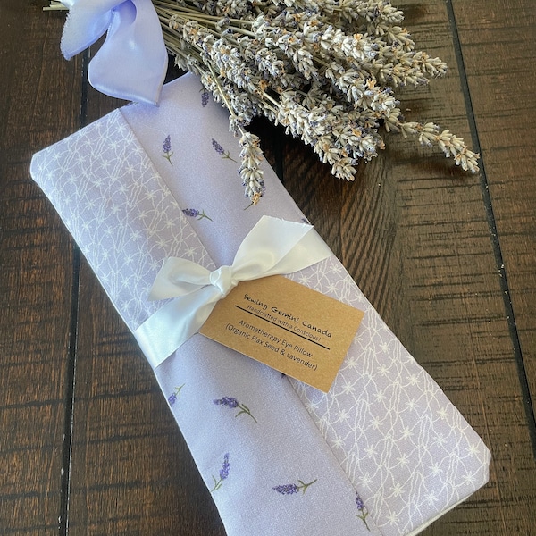 Lavender Eye Pillow, Relaxation Eye Pillow, Meditation Eye Pillow