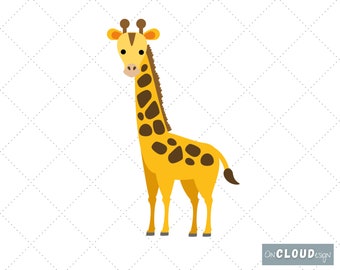 Download Baby Giraffe Svg Etsy
