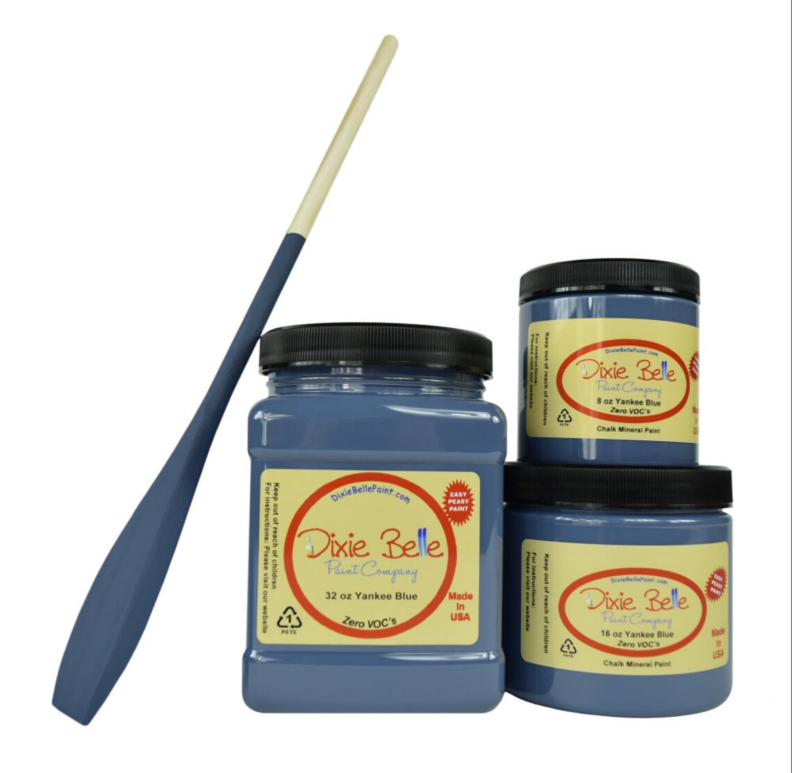 Yankee Blue Chalk Mineral Paint Etsy