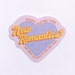 New Romantics Heart Glitter Sticker | Taylor Swift 1989, Taylor's Version Merch, Laptop Stickers, Gift for Swiftie 